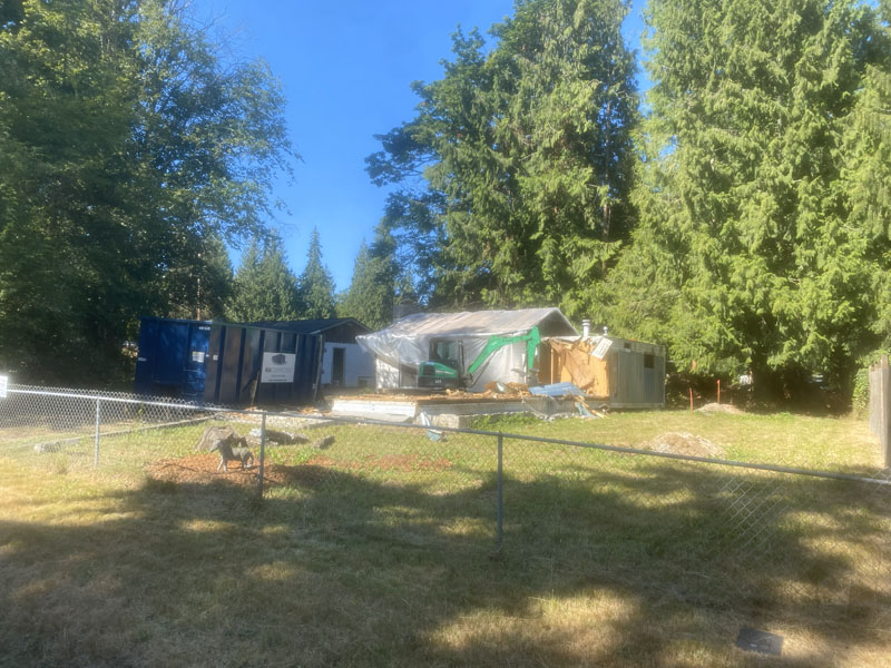 Renton Trailer Demo Before — Mobile Home Demo Before Photo