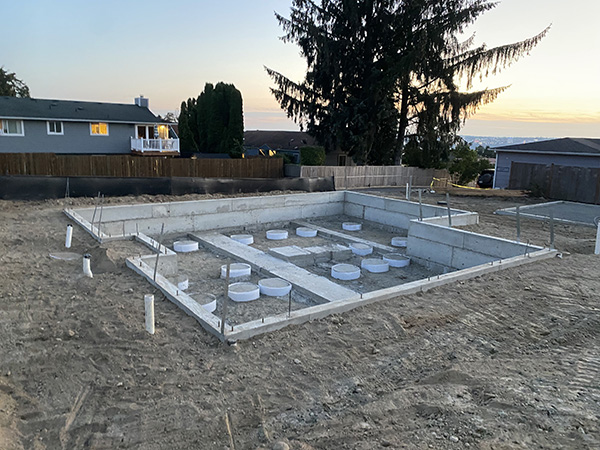 Parkland Excavation Job Before — Foundation Digging Tacoma WA Before