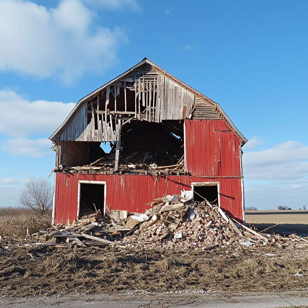 diy vs. professional demolition for barns