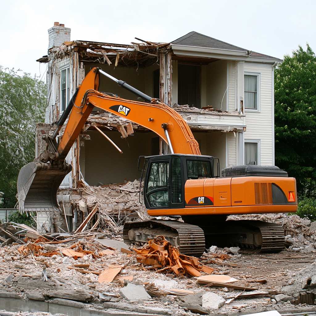 home and house demolition process overview