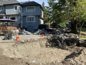residential trench digging 300x225
