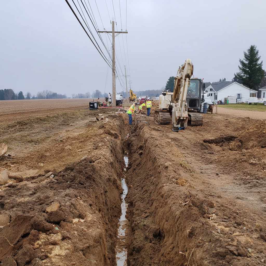 electrical line trenching matters
